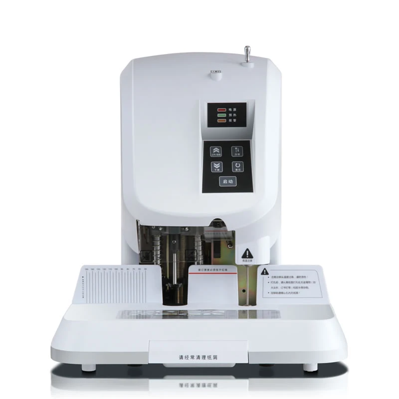 Переплетная машина для финансовых ваучеров автоматическая штамповочная