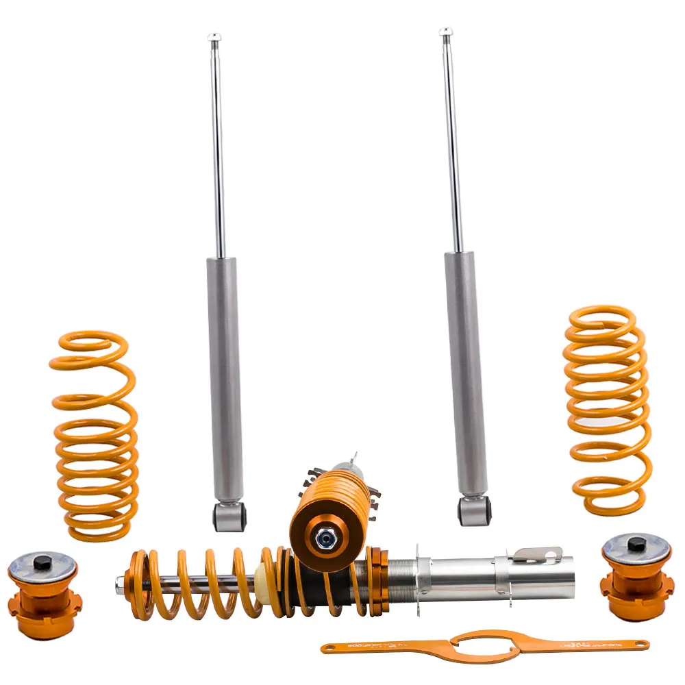 Подвеска Coilover для Volkswagen Golf Mk4 Coilovers 2WD только A4 1998 2005 Audi A3 96 03 SEAT Toledo