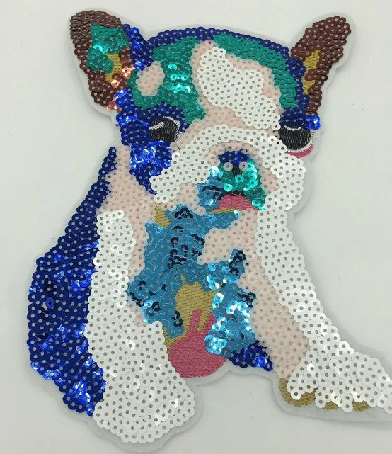 Маленькие Симпатичные Бусины с вышитой собачкой рисунками зверей из