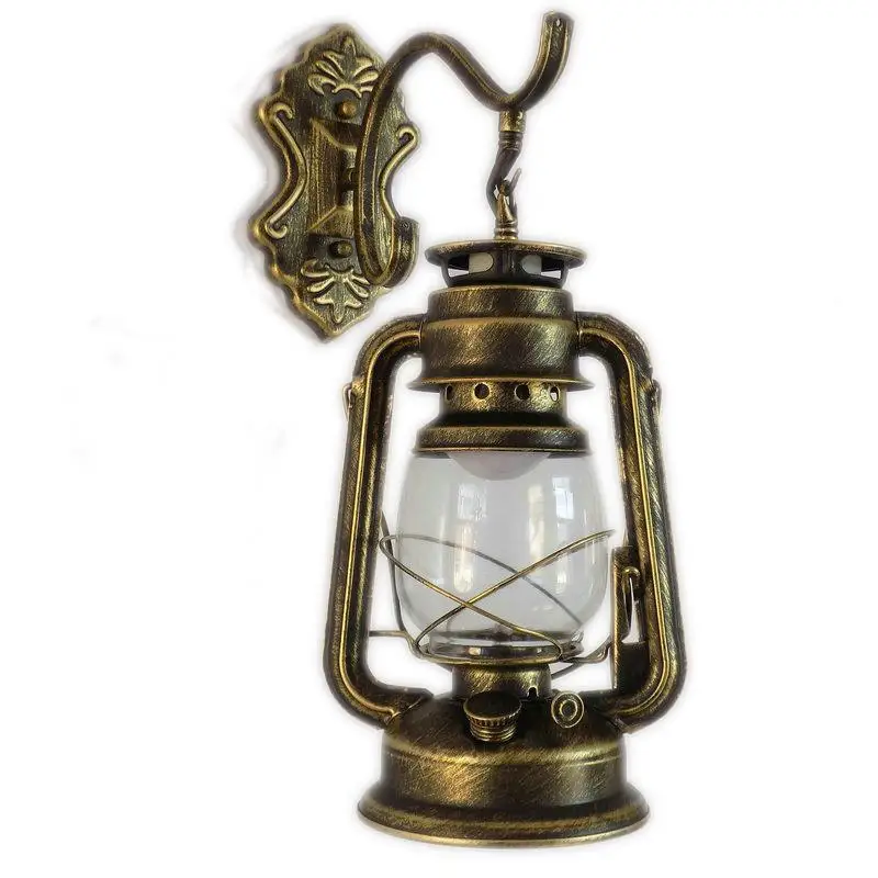 Декоративный светильник для ванной комнаты спальни с аппликацией дома настенный