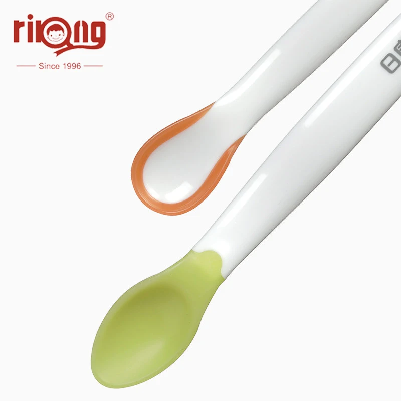 Детские столовые приборы Rikang ложка с датчиком температуры для малышей детей 2 в