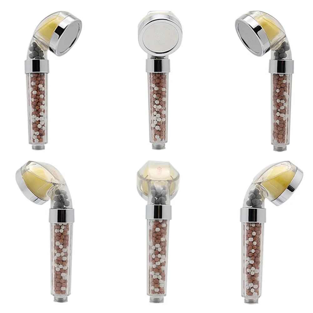 

Negative Ion Shower Sprinkler Bathroom Pressurized Rainfall Shower Head Handheld Water Saving Filter Spray Nozzle