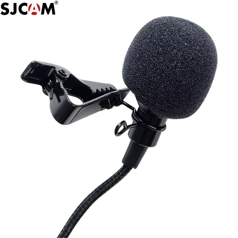 SJCAM серии Аксессуары внешний микрофон с зажимом Тип C для SJ9 Max Strike/SJ8 Pro/Plus/Air Экшн камера