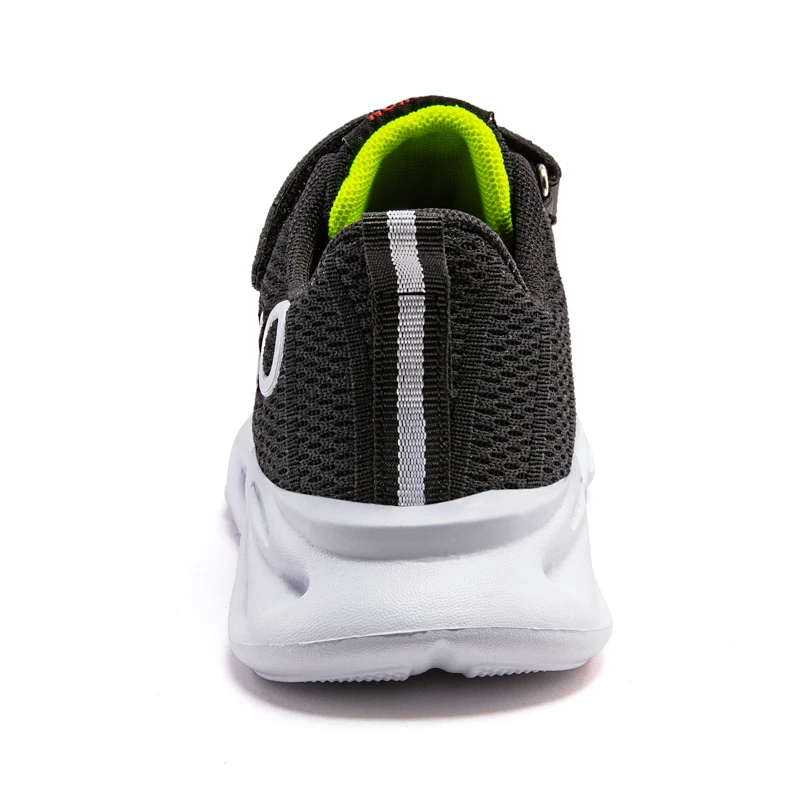 2020 кроссовки для мальчиков дышащая сетка черная обувь больших детей начальной