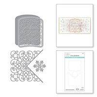 christmas window grill pattern metal cutting die scrapbook embossed paper card album craft template stencils new for 2021