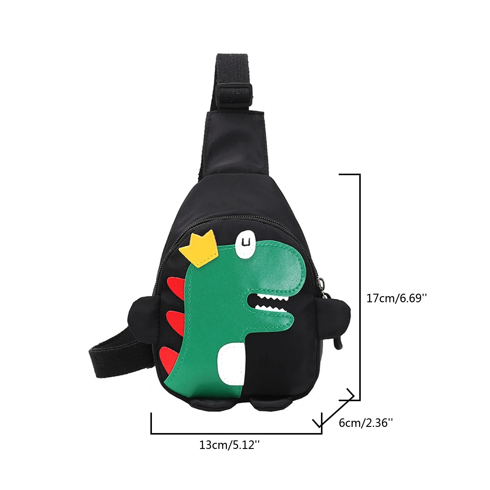 

LINWO Children Waist Crossbody Dinosaur Boys Girls Messenger Bags Handsome Chest Kids Cute Small Bags for Babies Traveling