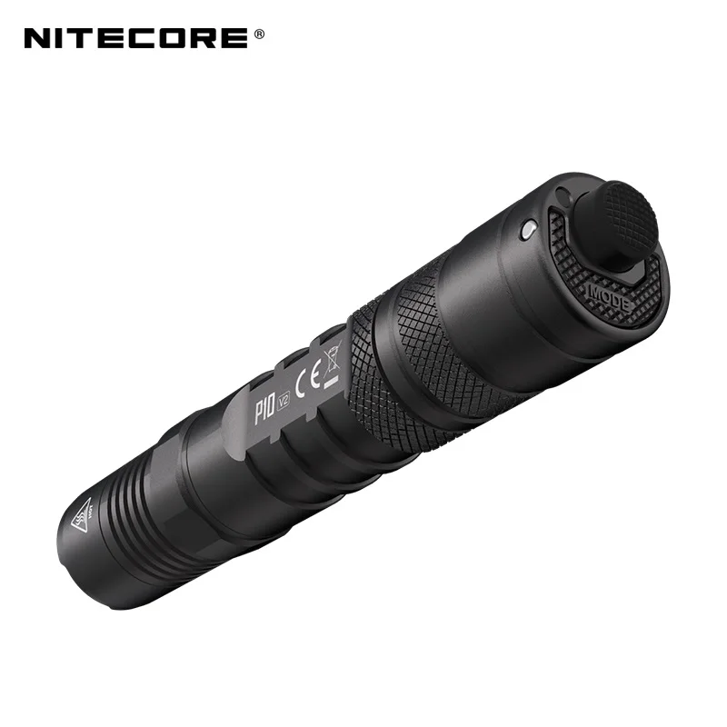 Новый светодиодный фонарик NITECORE P10 V2 18650 CREE XP-L2 V6 1100 люмен уличный