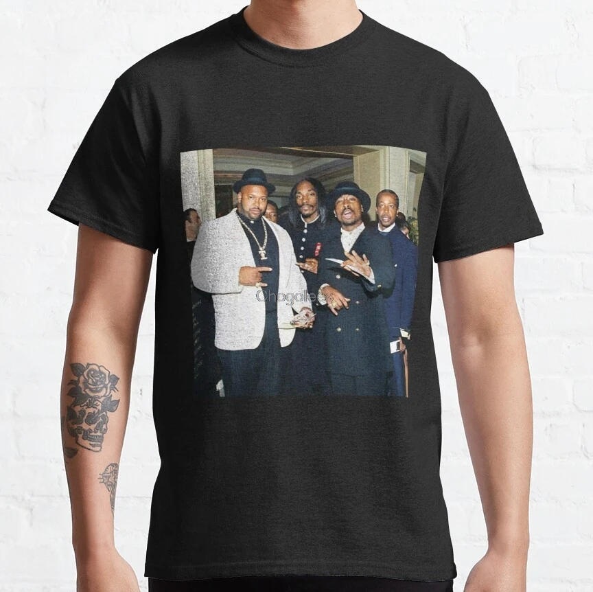 Мужская футболка с изображением героев мультфильма DEATH ROW SNOOP DOGGY DOGG женские и