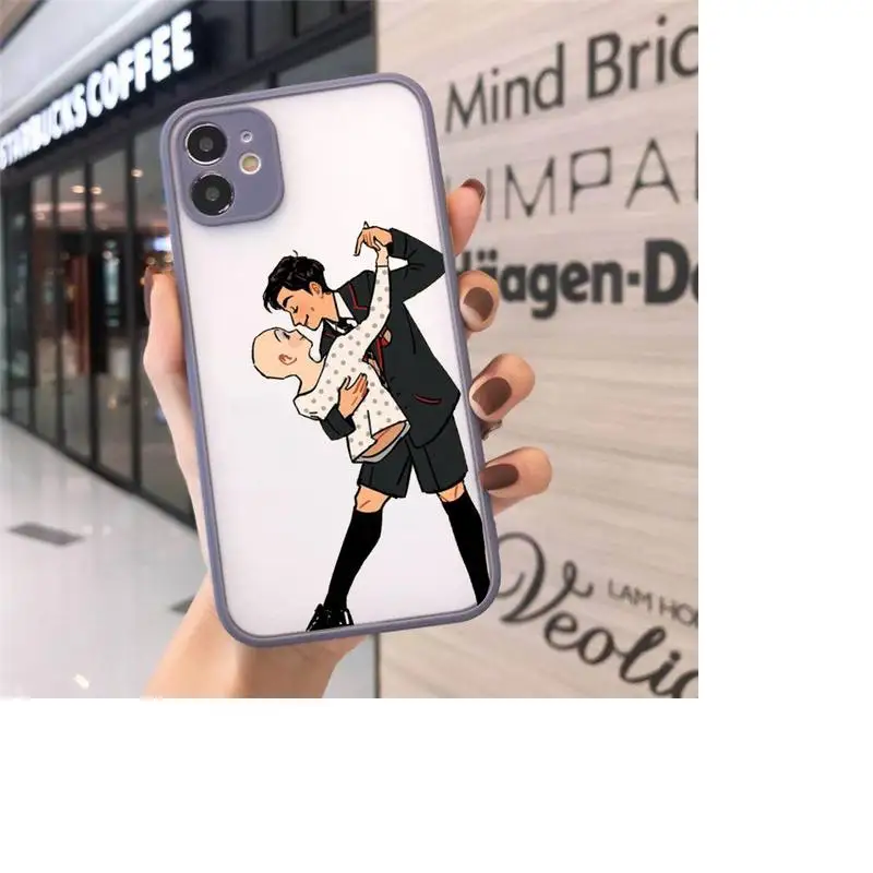 

Umbrella Academy Five Aidan Gallagher Phone Cases matte transparent For iphone 7 8 11 12 plus mini x xs xr pro max cover