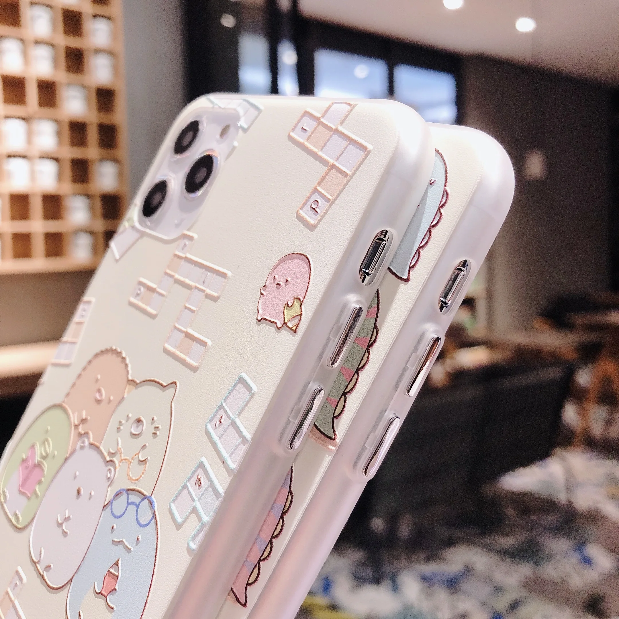 3D рельефный чехол с высоким тиснением для телефона Apple iPhone X XR XS 11 Pro Max 8 7 Plus
