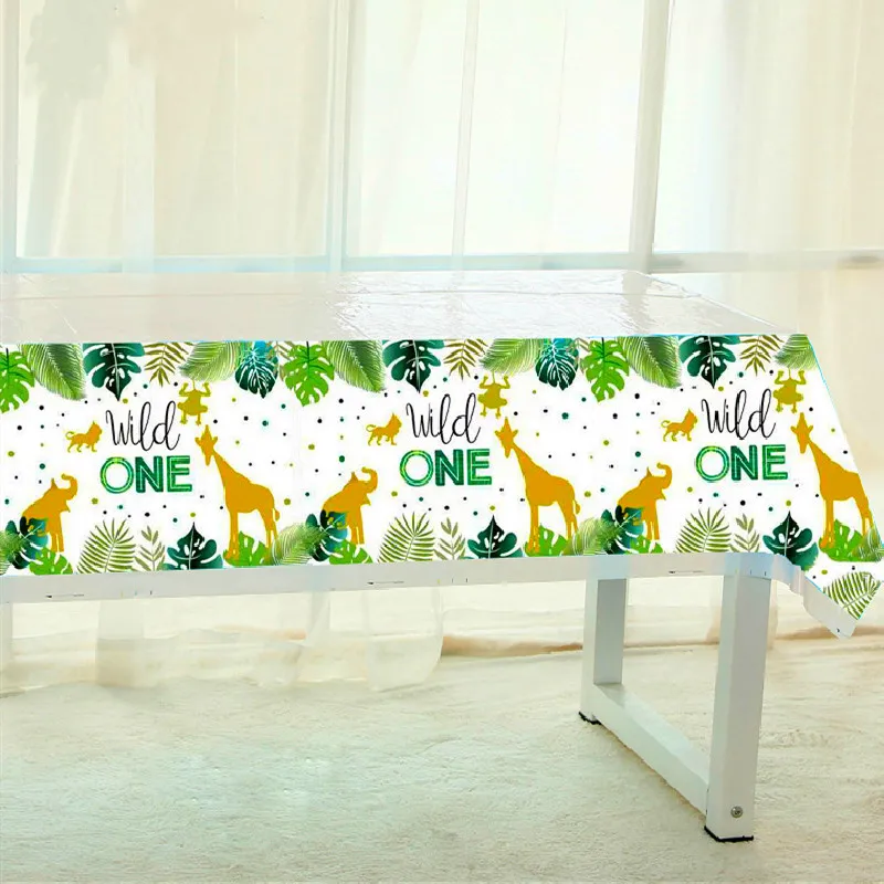 Украшение для дня рождения Wild One украшение детского в виде джунглей сафари