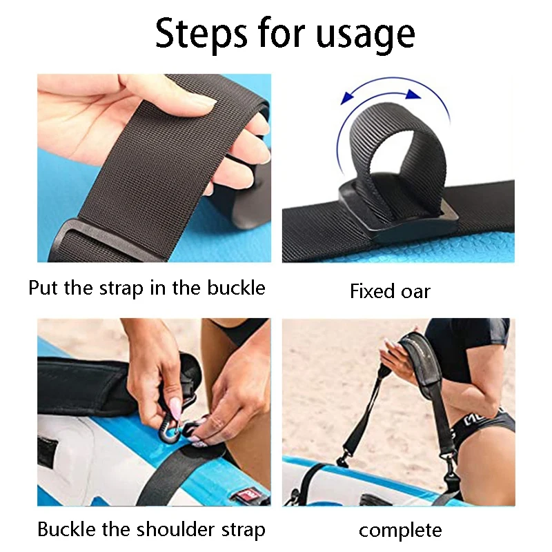 

Stand Up Sling Accessories Adjustable Carry Paddle Soft Outdoor Anti Slip Padded Sport Surfing Surfboard Shoulder Strap