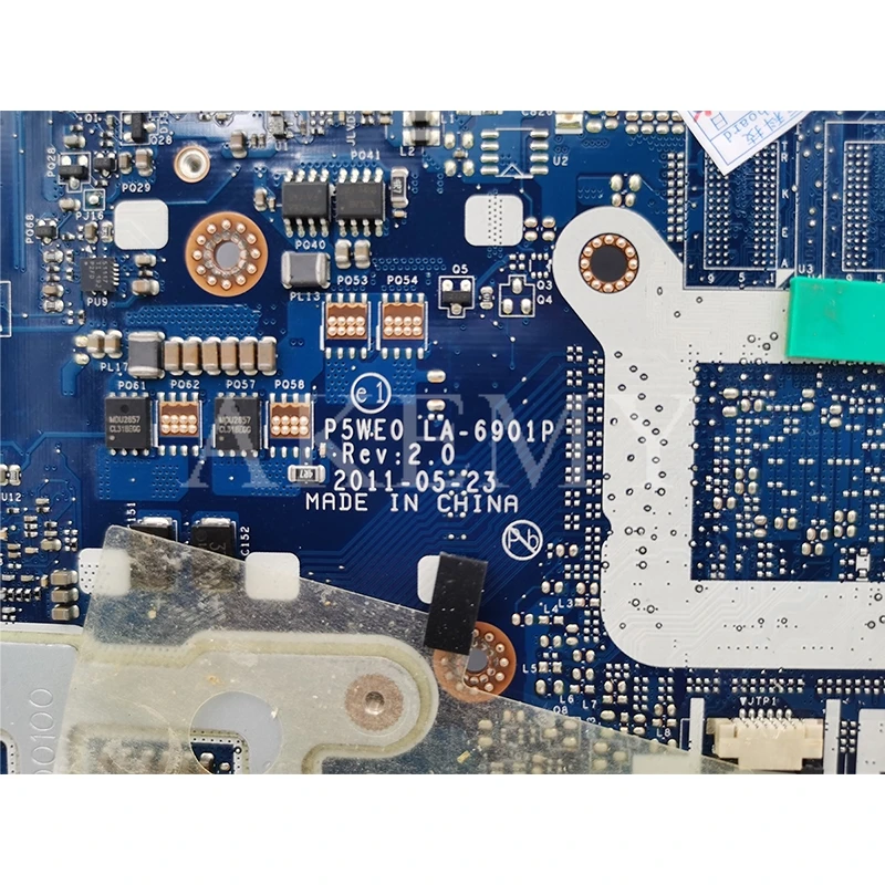 Материнская плата для ноутбука For Acer Aspire 5750 5750G 5755 5755G PC материнская P5WE0 LA 6901P tesed