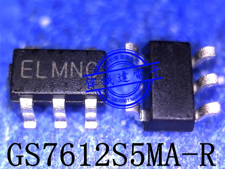 New Original U617 GS7612S5MA-R GS7612S5 Printing ELMNC SOT23-5