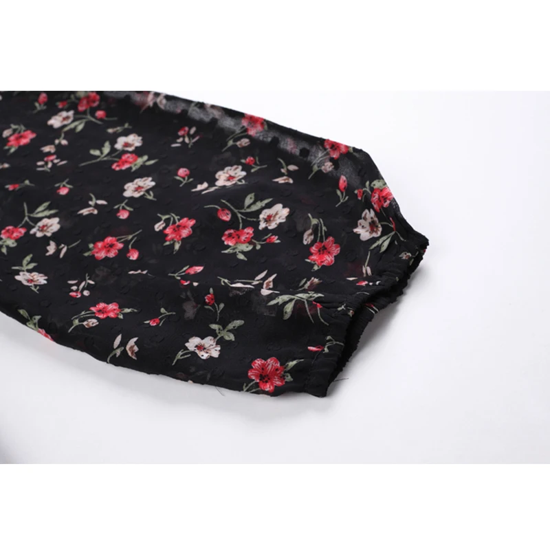 

Draped Ruffle Crop Dress Square Collar Long Sleeve Retro High Waist Slim Vestidos Female Floral 2021 Sexy Bodycon Mini Dresses