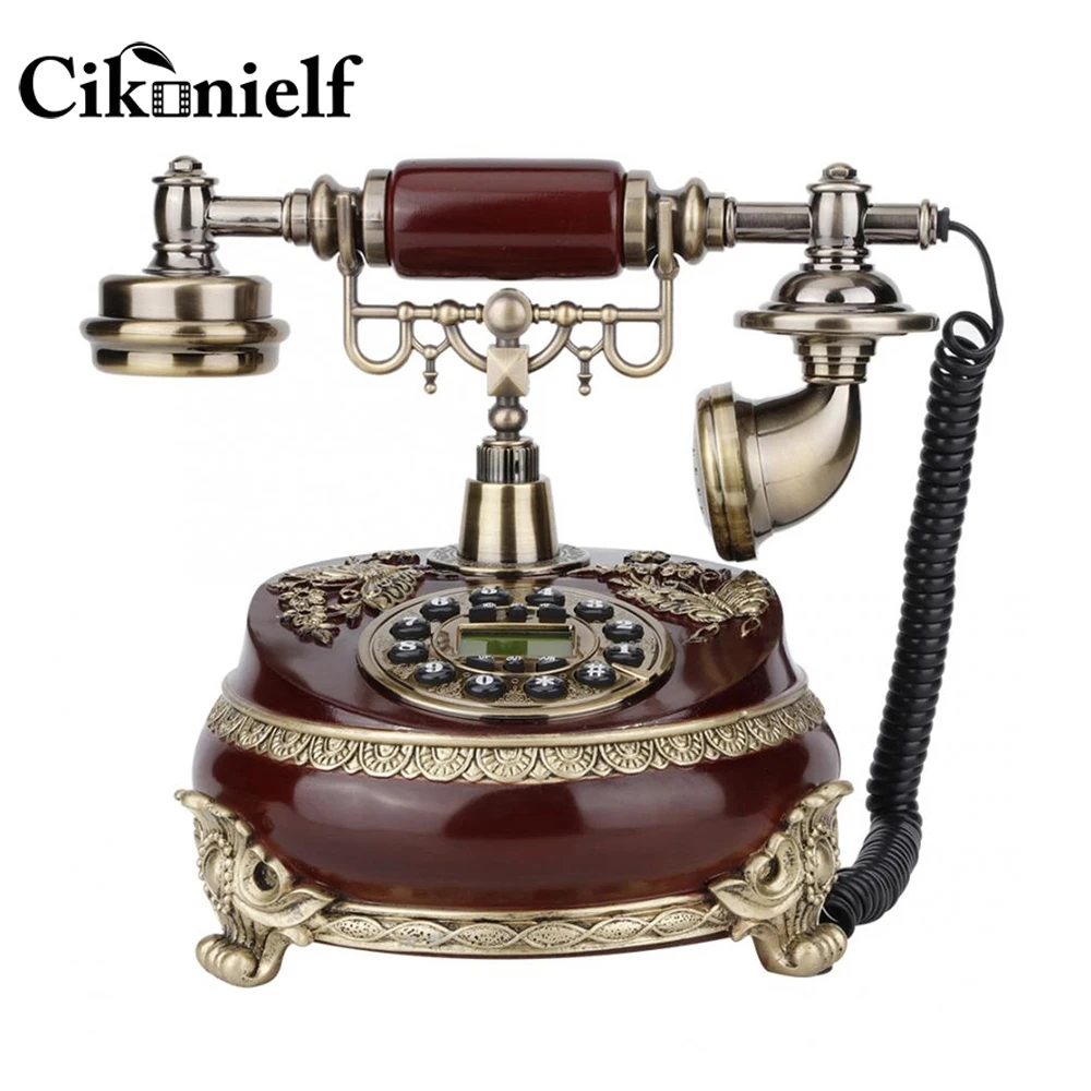 Модель телефона в стиле ретро Cikonielf античное настольное украшение ремесло для
