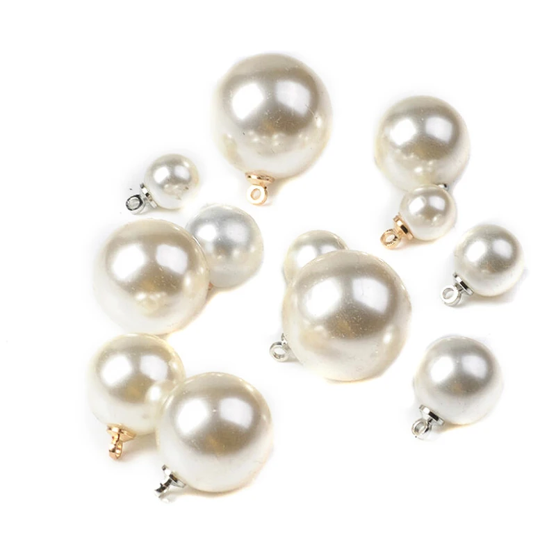 10 шт./лот круглая ABS имитация прелестная жемчужная подвеска для сережек браслетов
