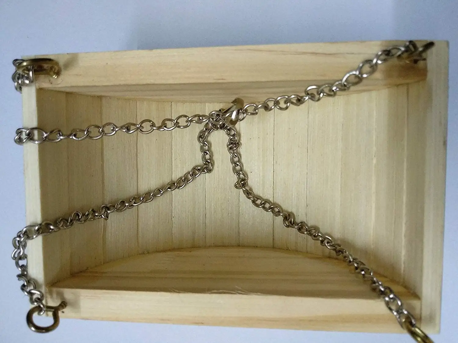 Деревянная подвесная кровать для хомяка маленьких животных Песчанка крыса мышь