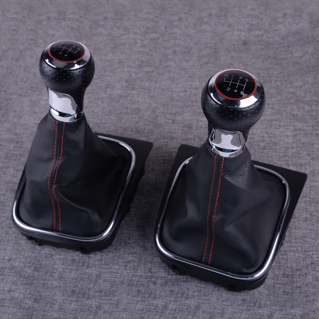 DWCX 5 6 Скоростной ручной Рычажная ручка переключения передач с Gaiter крышка багажника автомобиля 1K0 711 113 подходит для VW Golf 5 MK5 R32 GTI 2004-2008