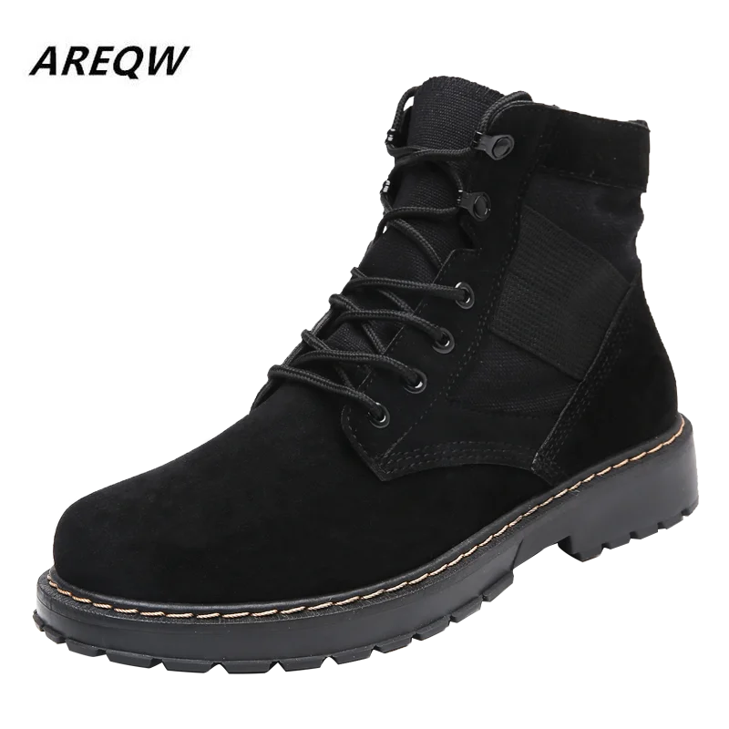 Выразительные мужские парусиновые туфли смешанных цветов на плоской подошве