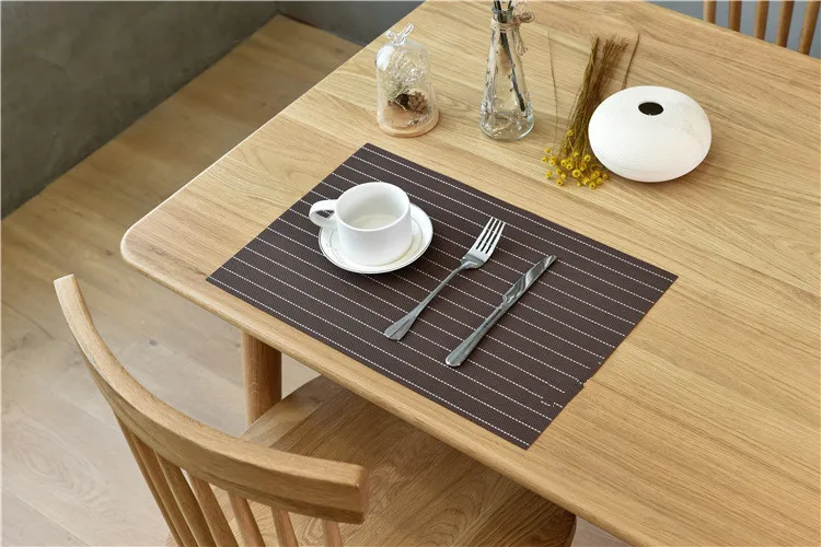 6 шт./лот новый модный обеденный стол из ПВХ столовые приборы в европейском стиле