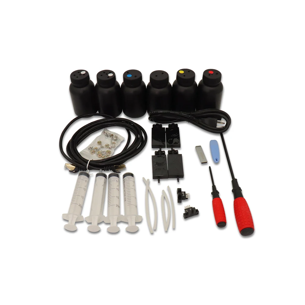 Высокоскоростной УФ-принтер 3060 A3 планшетный печатный станок с печатной головкой