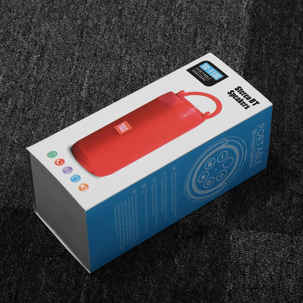 

TG113C TG117 TG113 Column Portable Bluetooth Speaker Waterproof Soundbar FM Radio Subwoofer Wireless Loundpeakers caixa de som