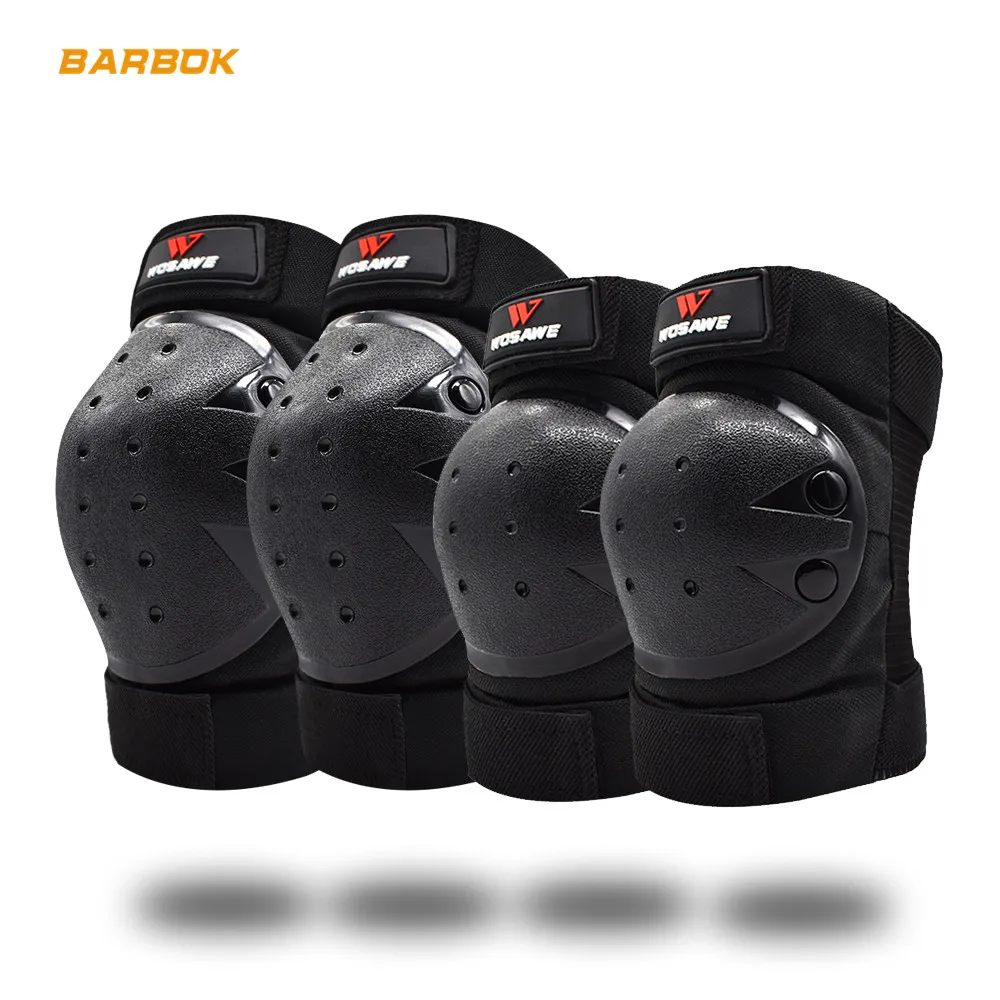 WOSAWE мотоциклетные наколенники протектор горные защитный Шестерни гвардии ролик