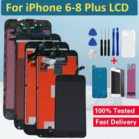 tested 4 7 lcd for iphone 6 6s display lcd touch screen digitizer assembly replacement ecran for iphone 6 plus 6s plus pantalla