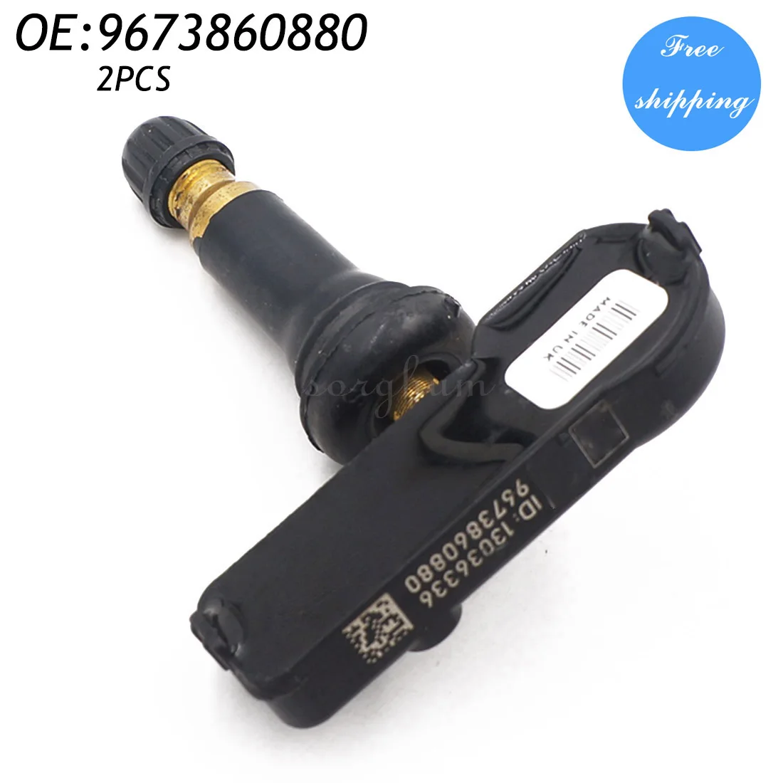 4 шт. TPMS датчик давления в автомобильных шинах монитор системы для peugeot, для Citroen 9811536380 9673860880 433 МГц 307 T5 308 T7