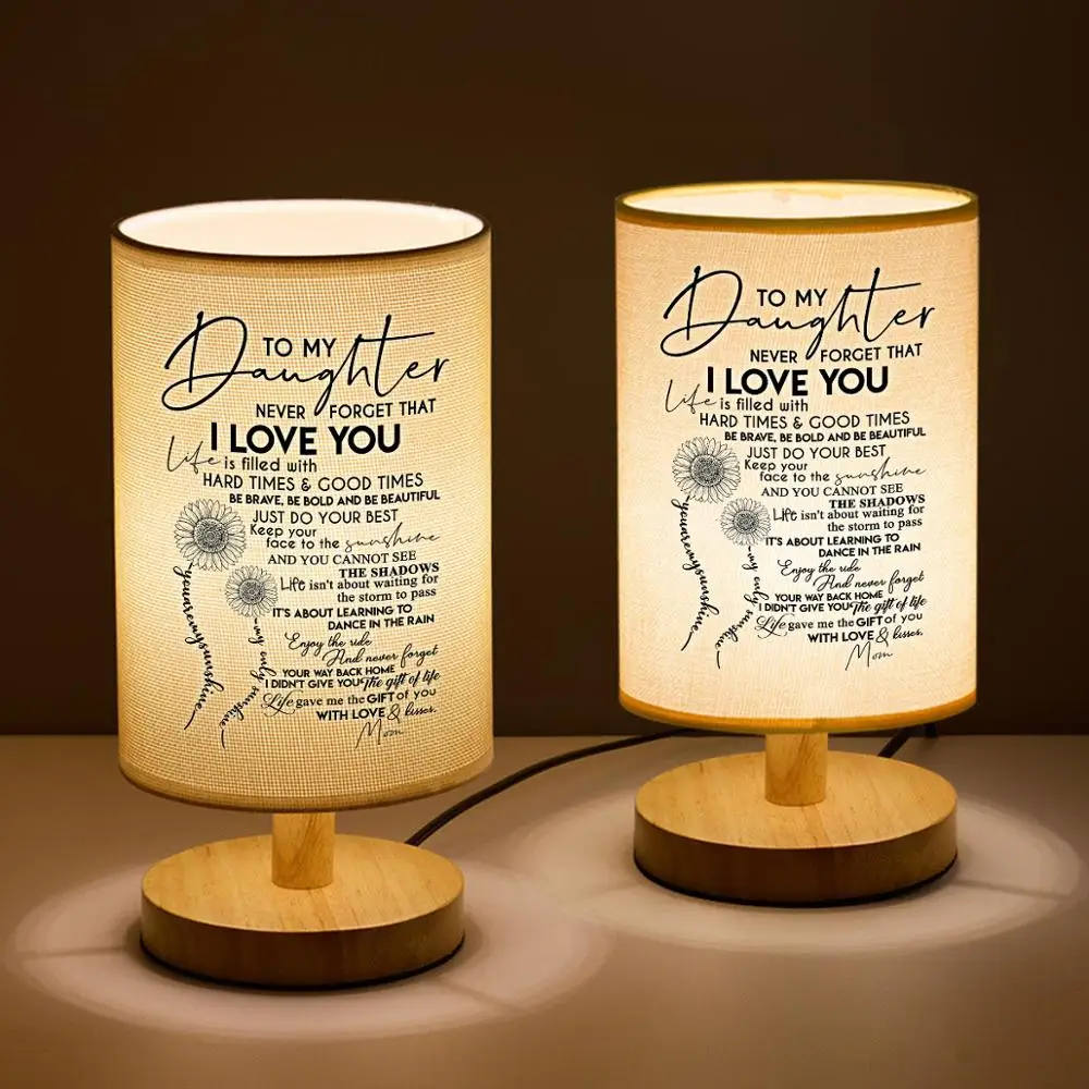 &quotМаме дочке никогда не забывайте что квадратные прикроватные светильники для