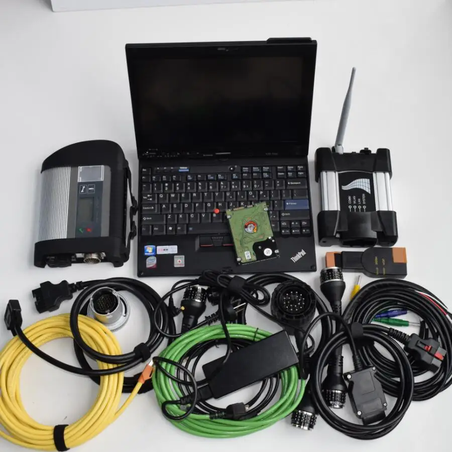 MB Star C4 и Wi Fi Icom next для BMW с программным обеспечением V03.2021 установлен хорошо ноутбук