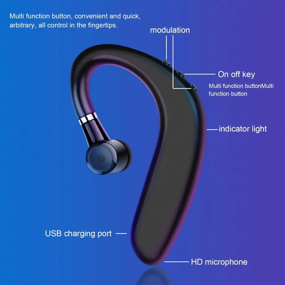 Беспроводная стерео гарнитура bluetooth спортивные водонепроницаемые