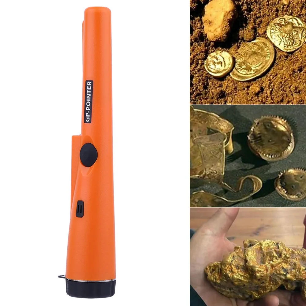 

Handheld Professional Metal Detector Positioning Rod Portable Pinpointe Gold Search Garden Detecting Measuring Instrument