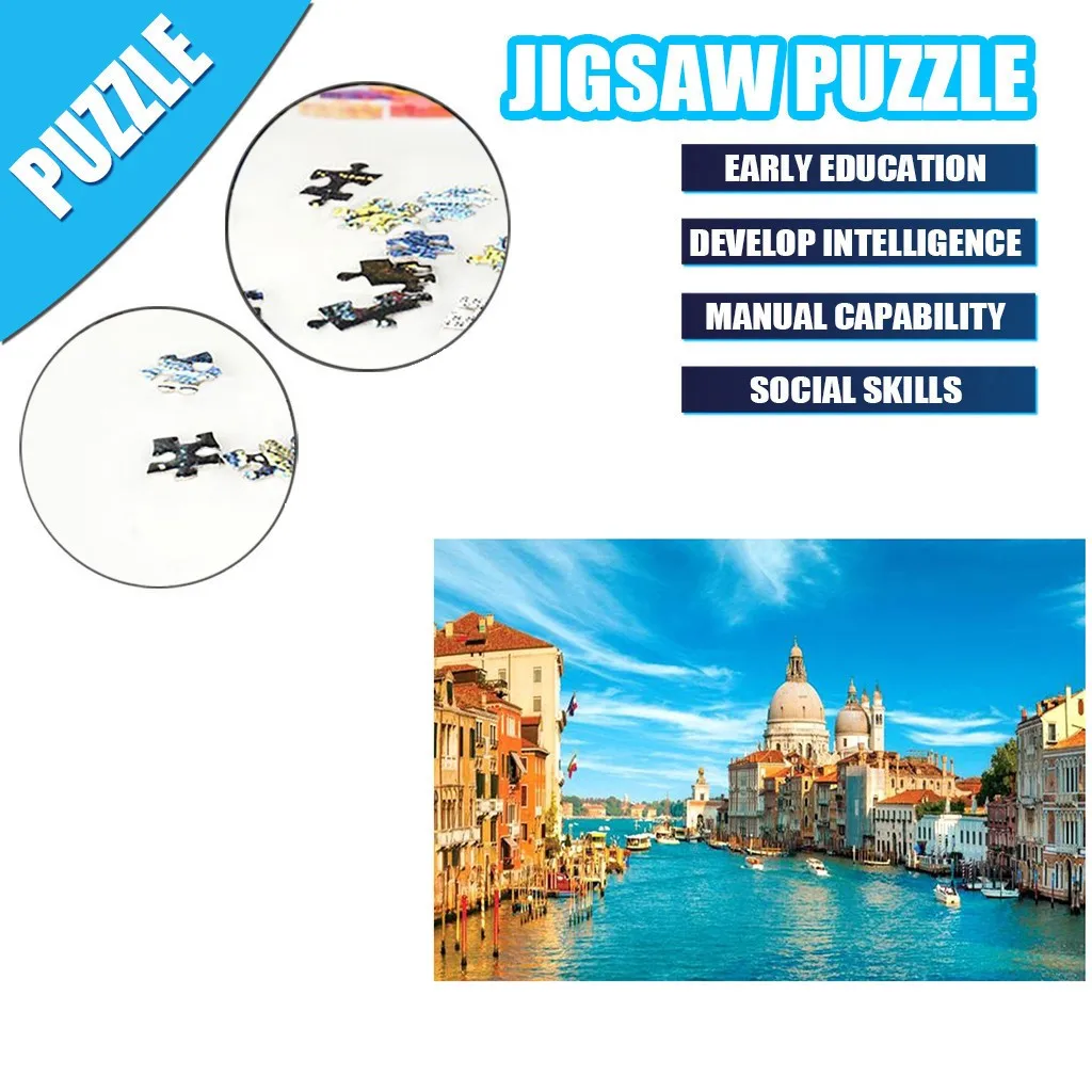 Пазл # M 1000 шт. бумажный пейзаж картина для взрослых и детей собранный пазл детские