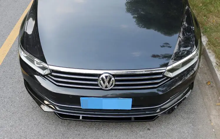 Спойлер для Volkswage Passat B8 2018-2019 B ABS задний спойлер переднего бампера защитные