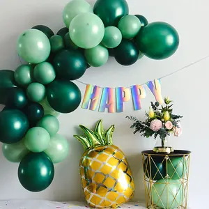 Forest Nature Jungle Theme Birthday Party Anniversary Adult Wedding Arch Baby Shower Graduation Decor Supplies Balloon Set