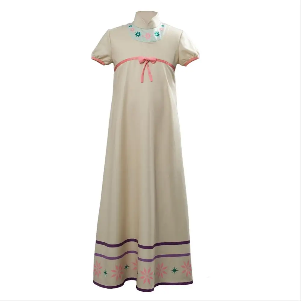 Повседневное платье для девочек летняя ночная рубашка принцессы Эльзы и Анны