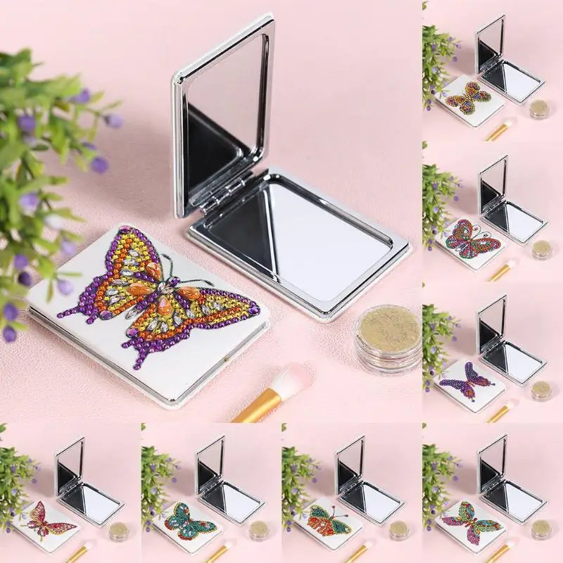 Бабочка/Сердце сделай сам алмазная картина специальной формы зеркальное Зеркало