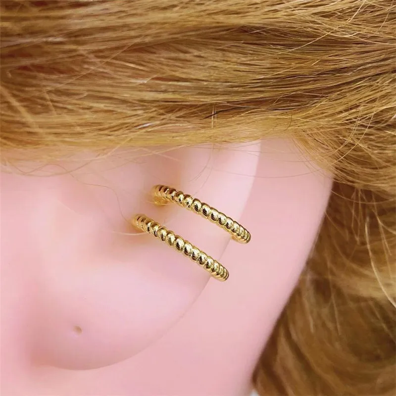 Клипсы для сережек с покрытием 10 пара/лот медные клипсы ушей милой формы новый