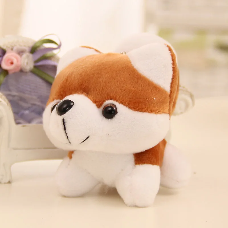 Собака Хаски плюшевые игрушки собаки кукла собачий брелок игрушки|Плюшевые