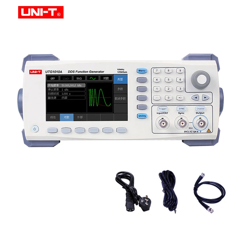 Function/Arbitrary Waveform Generator UTG1010A 1 Channel 125MS/s Sampling rate 5MHz Output frequency AM PM FM ASK FSK Modulation |