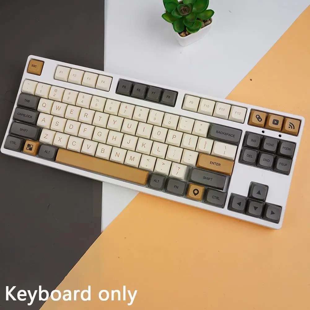 

125-key Shimmer Theme Keycaps PBT Sublimation XDA Highly Mechanical Switch Keycaps Keyboard Customized Round MX Keyc B3Y0