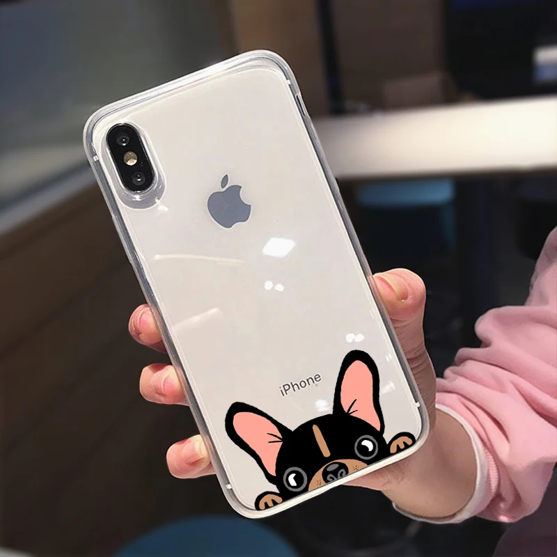 Чехол для Телефона iPhone 12 11 Pro Max X XR XS 8 7 6 6S Plus силиконовый мягкий мини чехол с