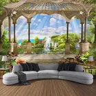 SepYue красивый 3D морской пейзаж с принтом окон, хиппи, настенный богемный настенный гобелен, мандала, настенное художественное украшение, живописный 95x73 см