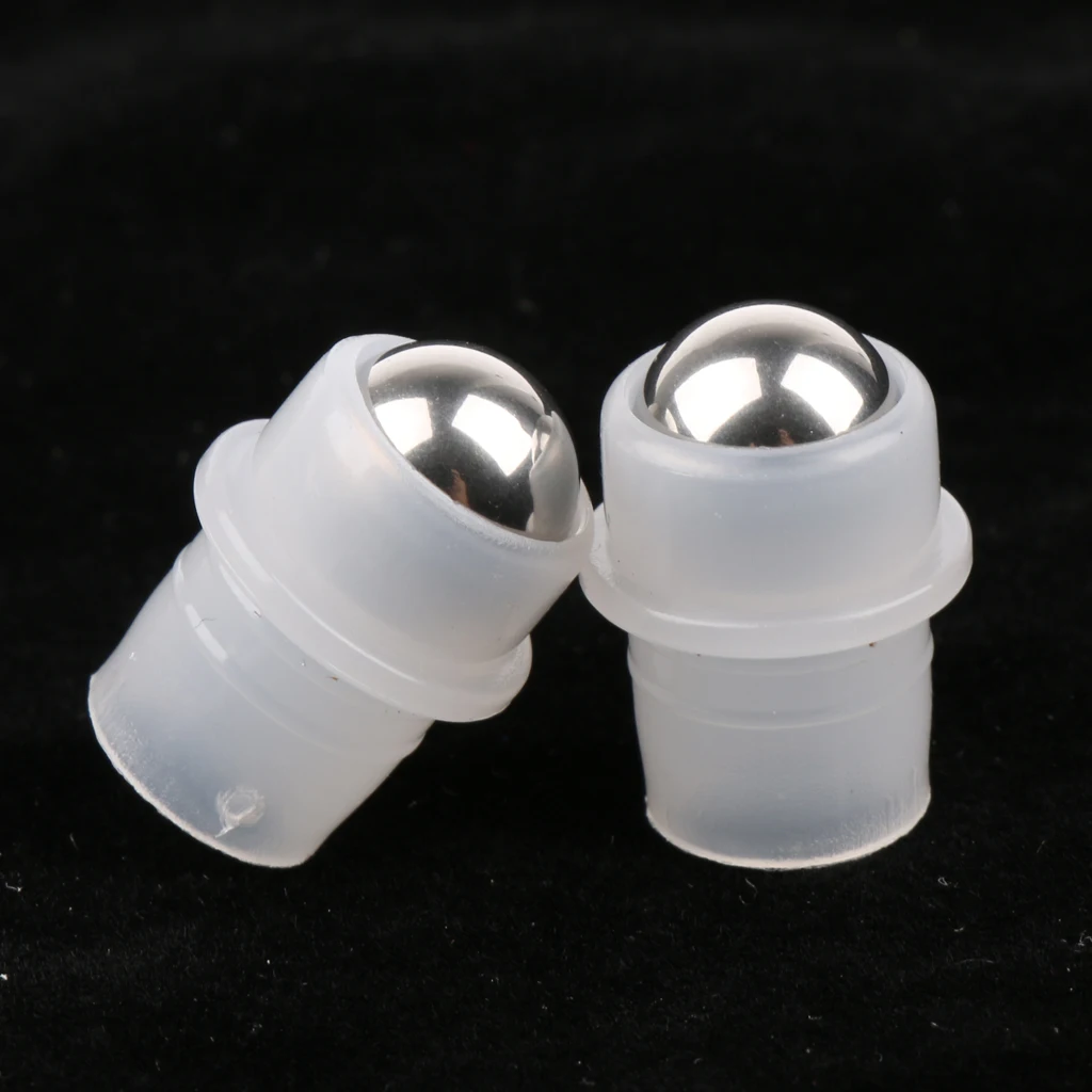 

Bulk Lot of 30pcs Stainless Steel Rolle Tops For Roll-on Essential Oils Bottles Aromatherapy Perfume Rollerball Vials