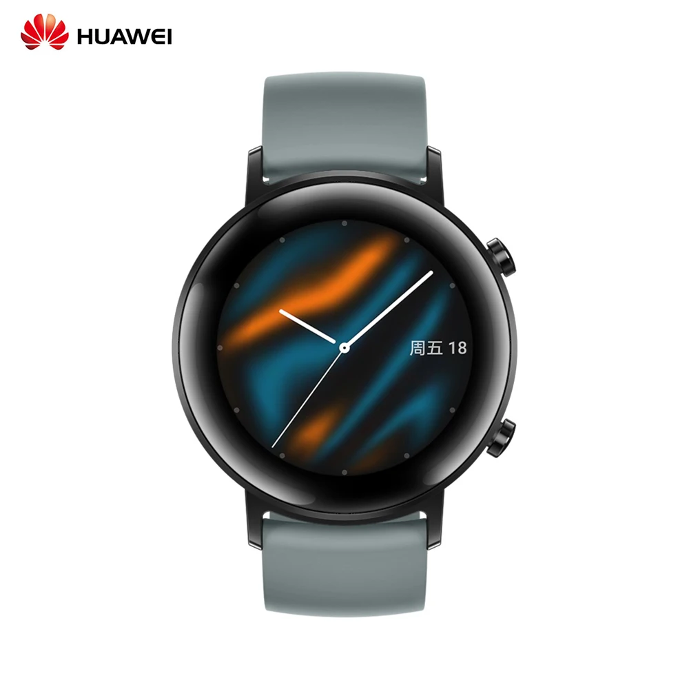 HUAWEI WATCH GT 2 Smartwatch 42 мм 46 мм 5ATM GT2 BT умные часы водонепроницаемые спортивные BT 5,1 gps сердечного ритма кровяное давление для мужчин и женщин