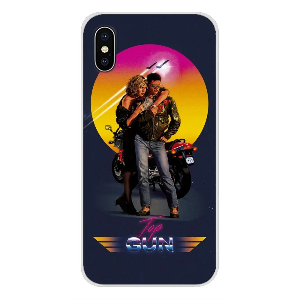 Мобильный телефон с кожаным покрытием ТВ серии Top Gun постер для Huawei G7 G8 P7 P8 P9 P10 P20 P30