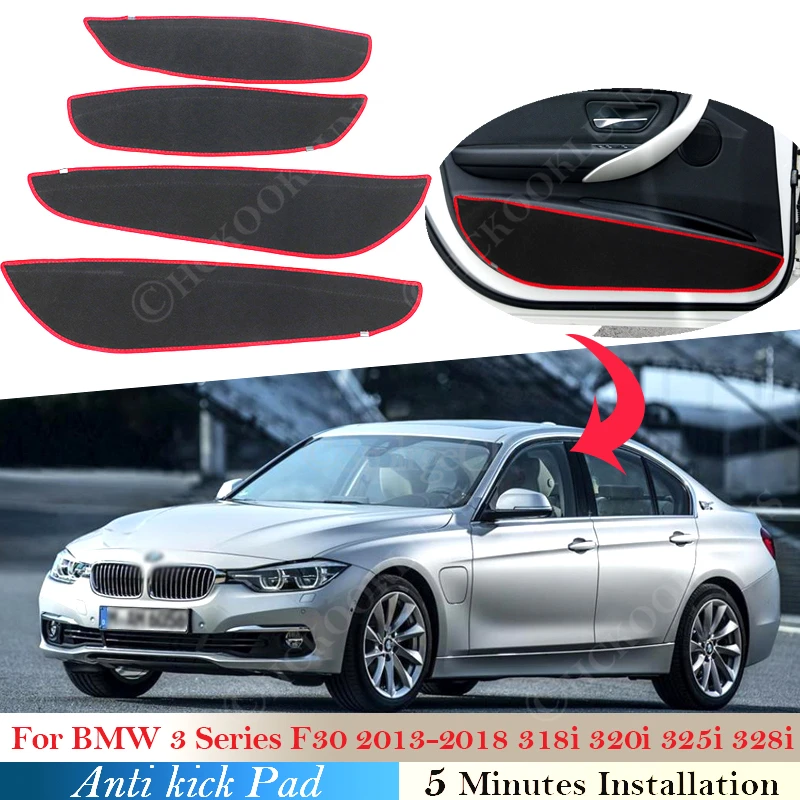 

Для BMW 3 серии F30 2013 ~ 2018 318i 320i 325i 328i Автомобильная дверная Противоударная прокладка Защитная боковая крышка коврик Детская Наклейка 2017 2016
