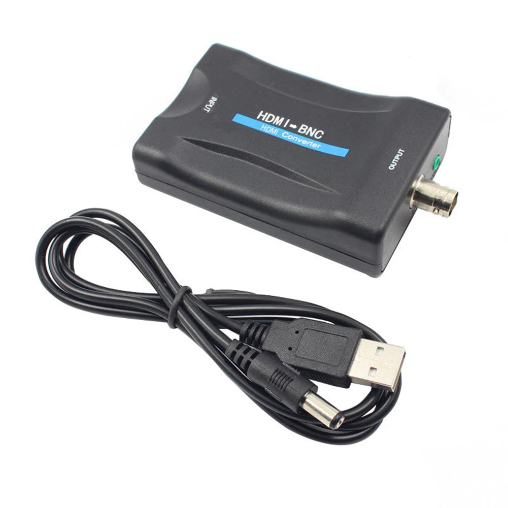 USB Port Composite HDMI TO BNC Video Converter Signals Digital Mini Switcher Box Multimedia Accessaries | Электроника